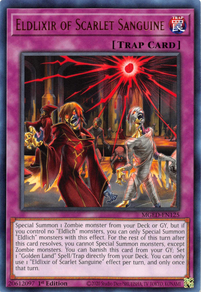Eldlixir of Scarlet Sanguine [MGED-EN125] Rare (ONLINE ORDER ONLY)