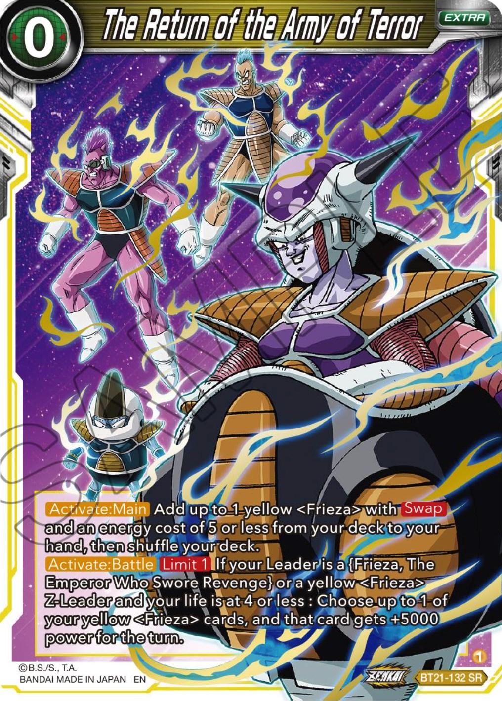 The Return of the Army of Terror (BT21-132) [Wild Resurgence] (ONLINE ORDER ONLY)