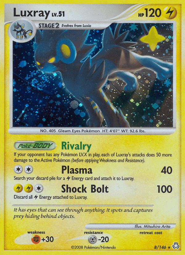 Luxray (8/146) [Diamond & Pearl: Legends Awakened] (Online Only)