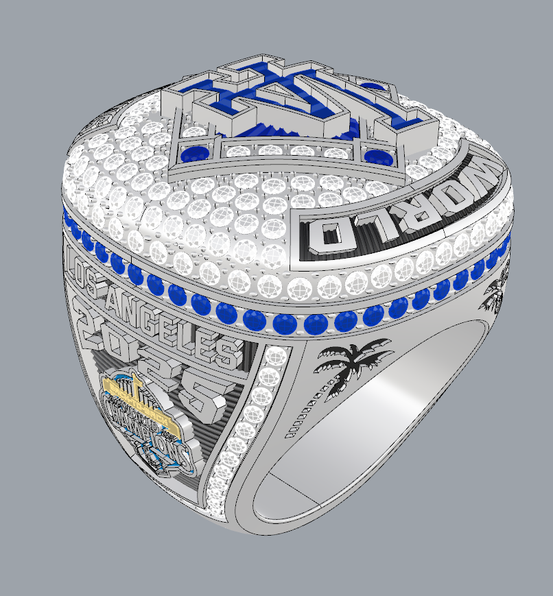 2025 Los Angeles Dodgers World Series Champions Ring  | Christmas Gifts for Fans