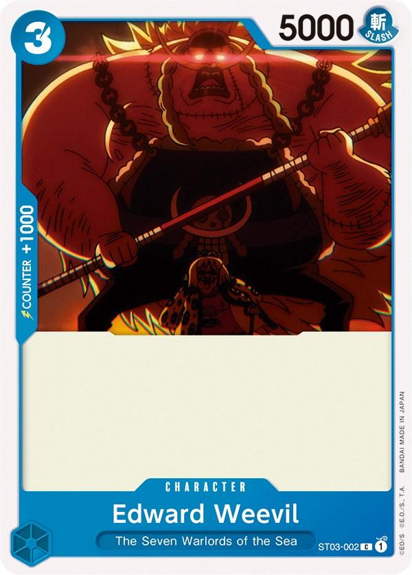 Edward Weevil [Starter Deck: The Seven Warlords of The Sea] (ONLINE ORDER ONLY)