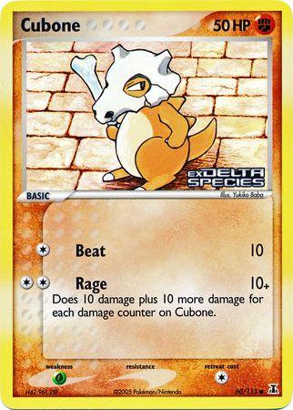 Cubone (60/113) (Stamped) [EX: Delta Species] (Online Only)