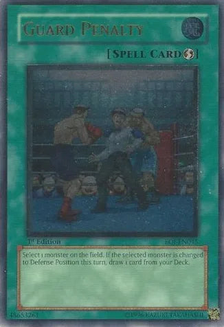Guard Penalty [EOJ-EN045] Ultimate Rare