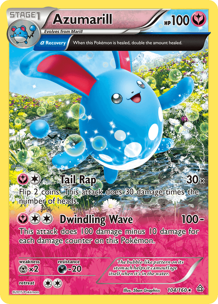 Azumarill (104/160) [XY: Primal Clash] (Online Only)