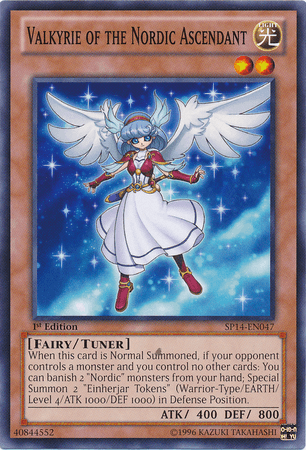Valkyrie of the Nordic Ascendant [SP14-EN047] Common (ONLINE ORDER ONLY)
