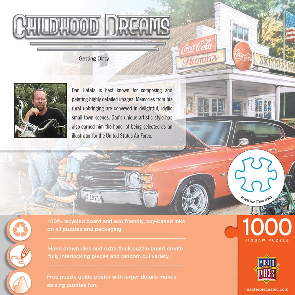 Childhood Dreams - Getting Dirty 1000 Piece Jigsaw Puzzle (ONLINE ORDER ONLY)