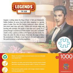 Legends - Two Pair 1000 Piece Jigsaw Puzzle (ONLINE ORDER ONLY)