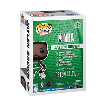 NBA Boston Celtics Jaylen Brown Funko Pop! Vinyl Figure #176 (ONLINE ORDER ONLY)