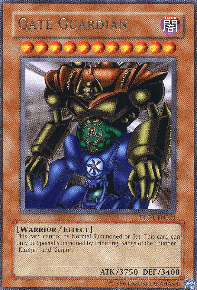 Gate Guardian [DLG1-EN024] Rare (ONLINE ORDER ONLY)