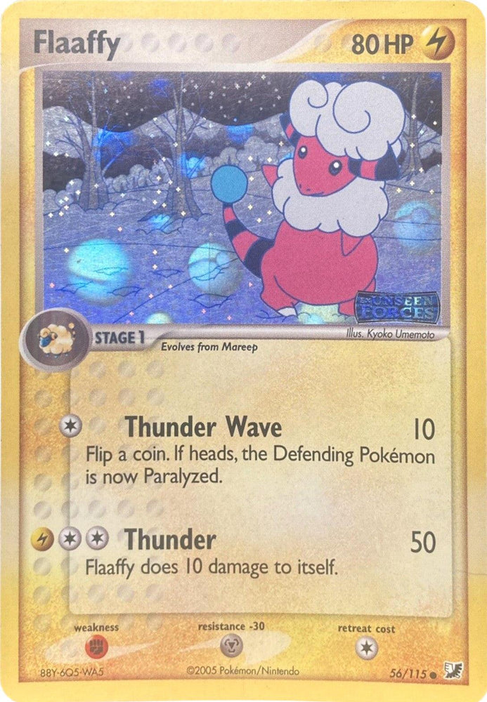 Flaaffy (56/115) (Stamped) [EX: Unseen Forces] (Online Only)