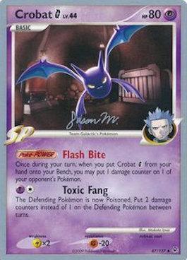 Crobat G LV.44 (47/127) (Queengar - Jason Martinez) [World Championships 2009] (Online Only)