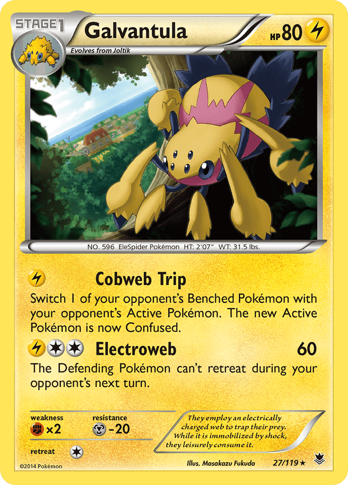 Galvantula (27/119) [XY: Phantom Forces] (Online Only)
