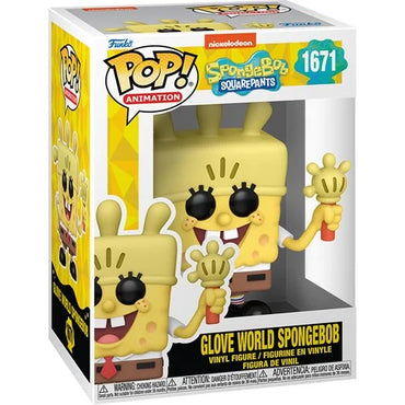 SpongeBob SquarePants 25th Anniversary Glove World SpongeBob Funko Pop! Vinyl Figure #1671 (ONLINE ORDER ONLY)
