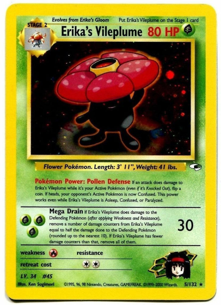 Erika's Vileplume (5/132) [Gym Heroes Unlimited] (Online Only)