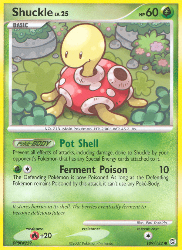 Shuckle (109/132) [Diamond & Pearl: Secret Wonders] (Online Only)