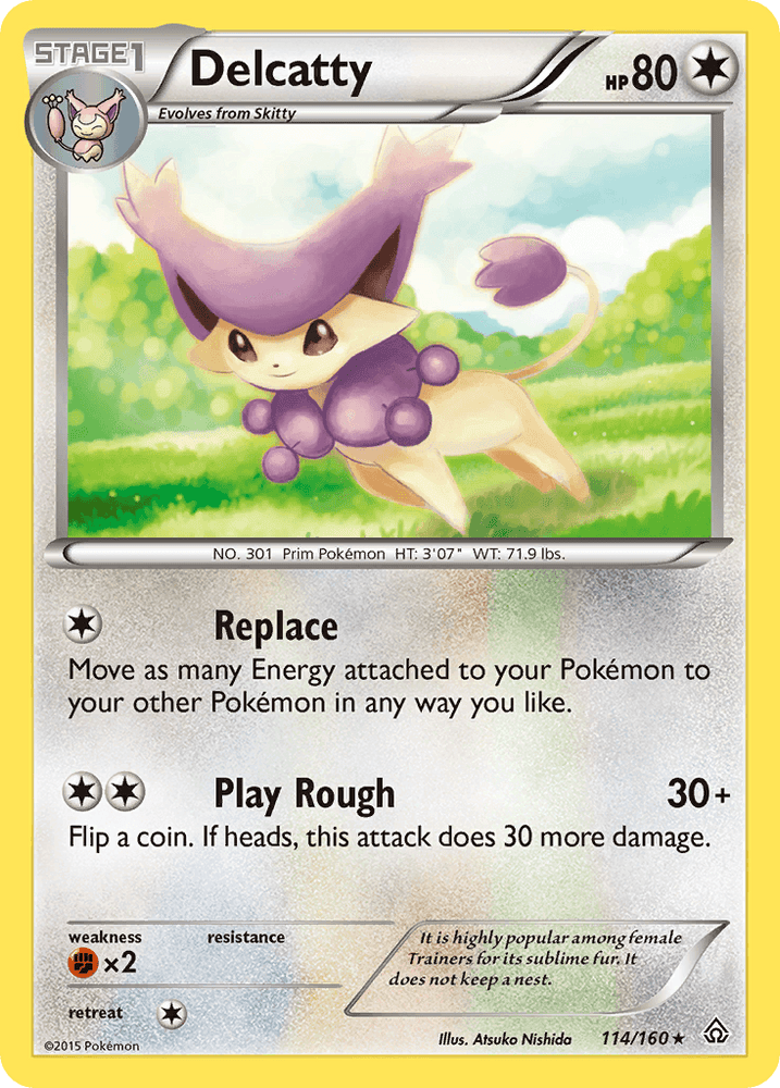 Delcatty (114/160) [XY: Primal Clash] (Online Only)