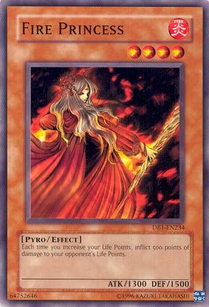 Fire Princess [DB1-EN234] Common (ONLINE ORDER ONLY)