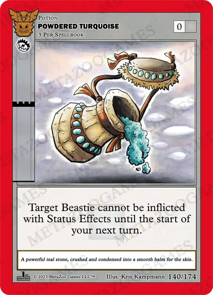 Powdered Turquoise [Native: First Edition] (ONLINE ORDER ONLY)