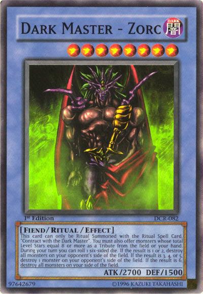 Dark Master - Zorc [DCR-082] Super Rare (ONLINE ORDER ONLY)