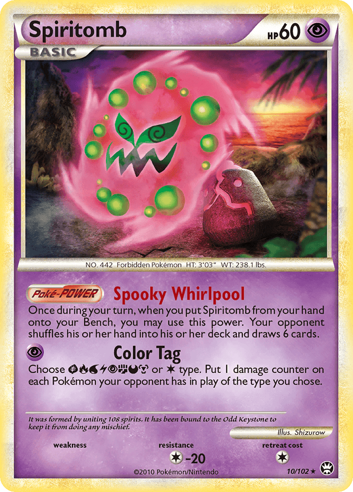 Spiritomb (10/102) [HeartGold & SoulSilver: Triumphant] (Online Only)