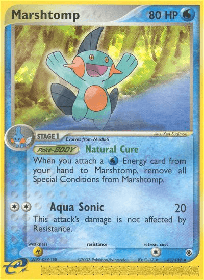 Marshtomp (41/109) [EX: Ruby & Sapphire] (Online Only)