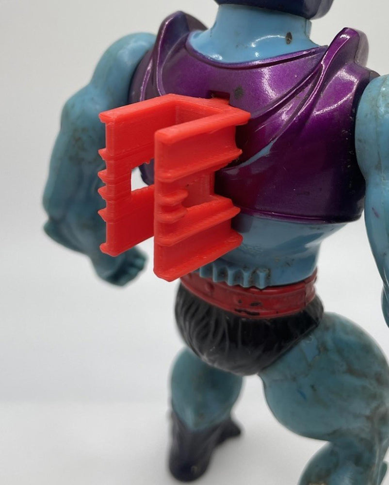 Terror Claws Skeletor Red Clip | Vintage MOTU Repro