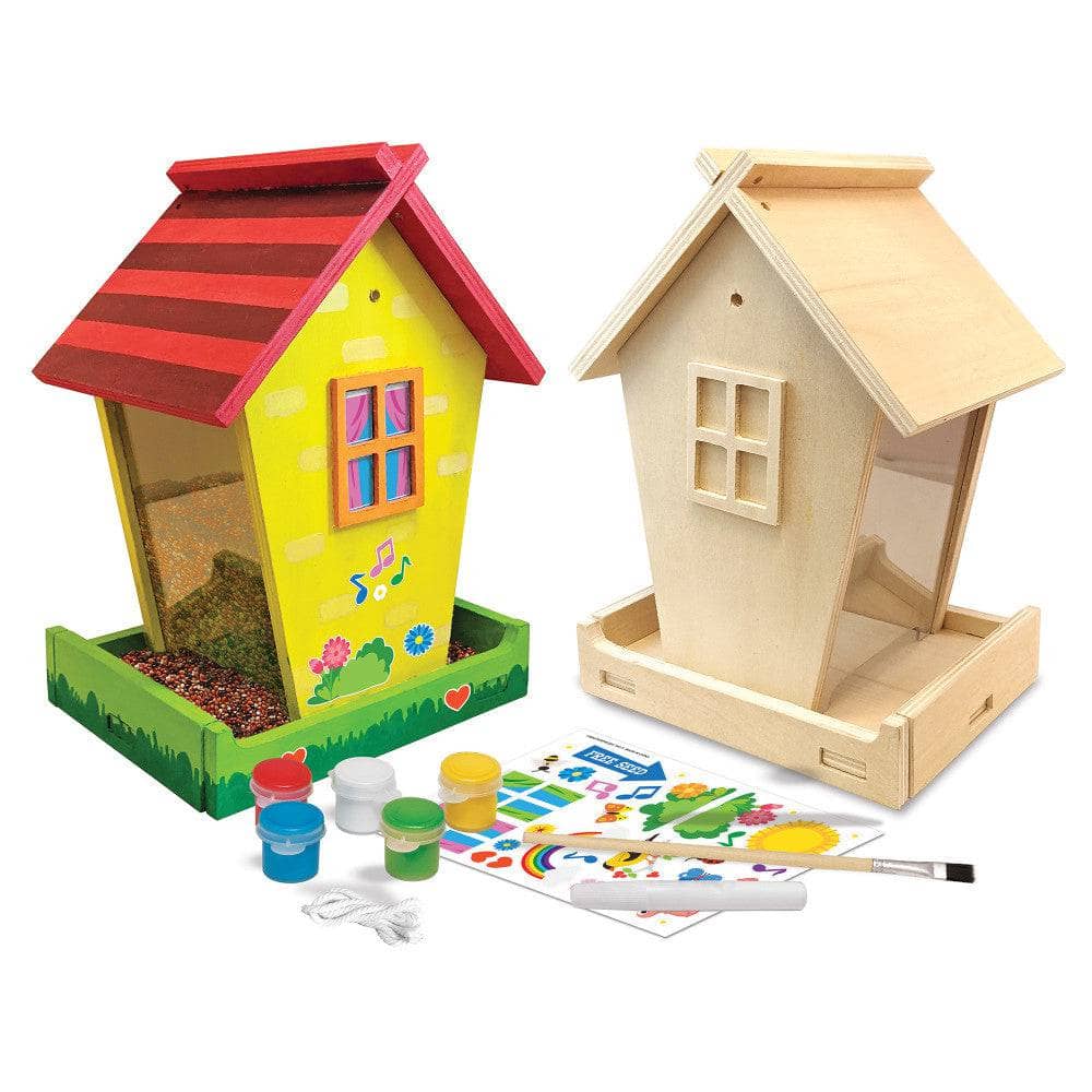 Audubon - Birdfeeder Wood Craft & Paint Kit (ONLINE ORDER ONLY)