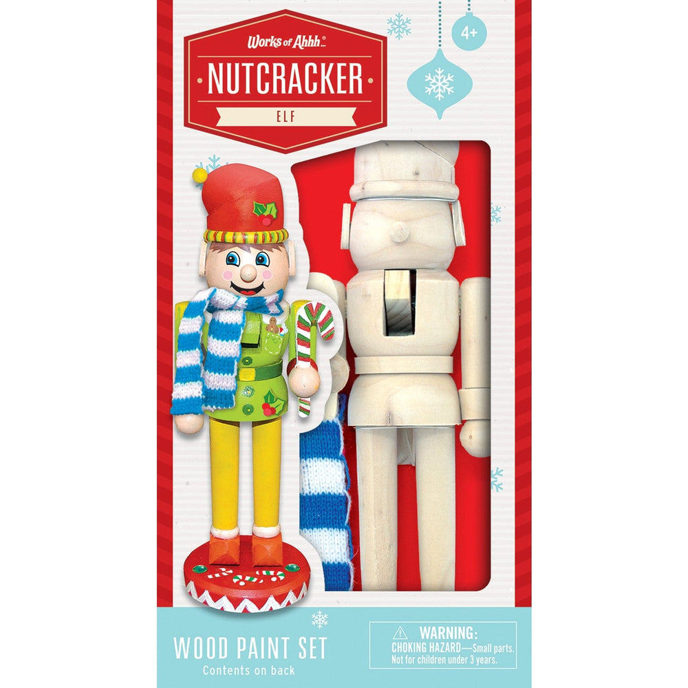 Holiday Craft Kit - Nutcracker Elf Wood Craft & Paint Kit (ONLINE ORDER ONLY)