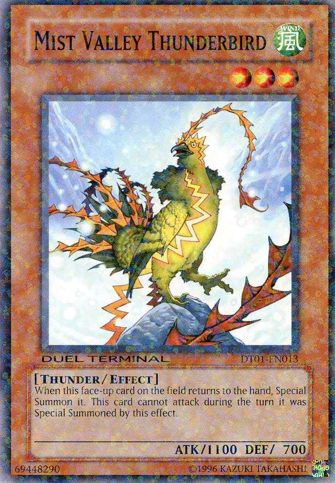 Mist Valley Thunderbird [DT01-EN013] Common (ONLINE ORDER ONLY)