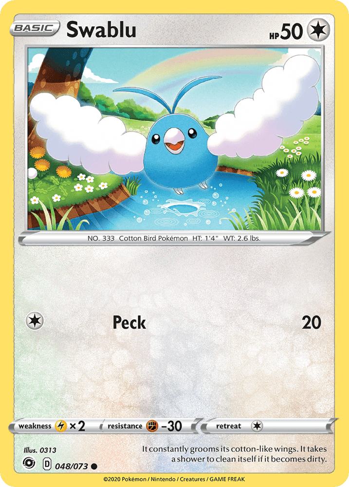Swablu (048/073) [Sword & Shield: Champion's Path] (Online Only)