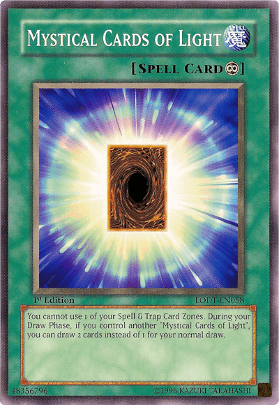 Mystical Cards of Light [LODT-EN058] Common (ONLINE ORDER ONLY)