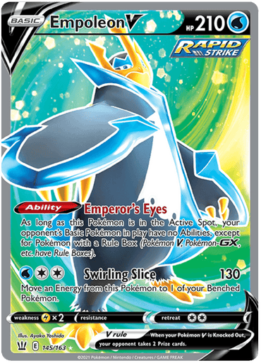 Empoleon V (145/163) [Sword & Shield: Battle Styles] (Online Only)