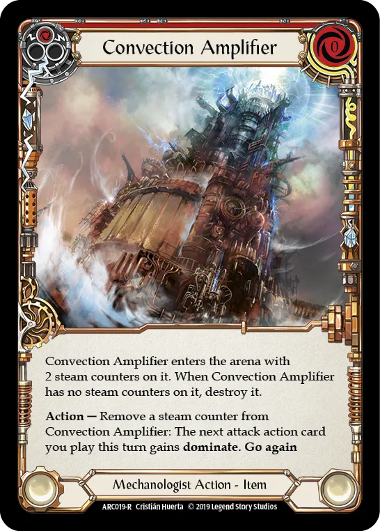 Convection Amplifier [ARC019-R] (Arcane Rising)  1st Edition Rainbow Foil - Anime Imports LLC