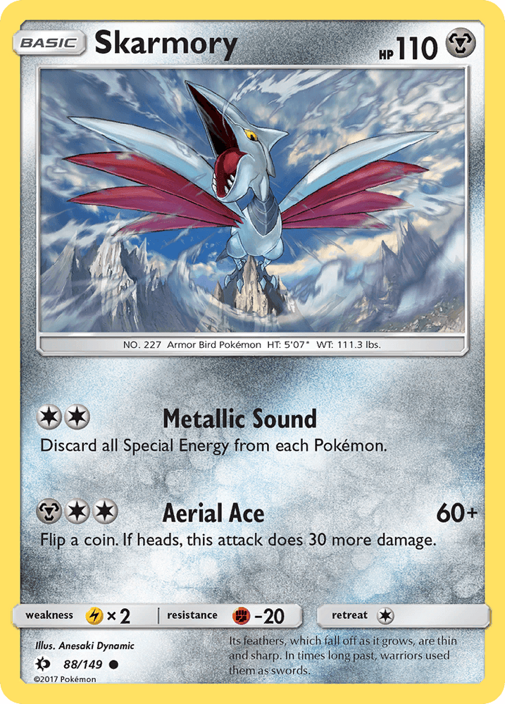 Skarmory (88/149) [Sun & Moon: Base Set] (Online Only)
