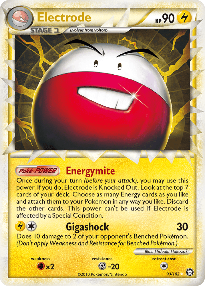 Electrode (93/102) [HeartGold & SoulSilver: Triumphant] (Online Only)
