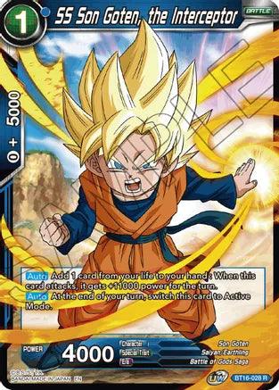 SS Son Goten, the Interceptor (BT16-028) [Realm of the Gods] (ONLINE ORDER ONLY)