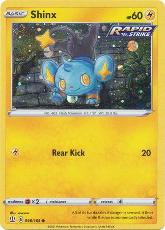 Shinx (046/163) (Cosmos Holo) [Sword & Shield: Battle Styles] (Online Only)