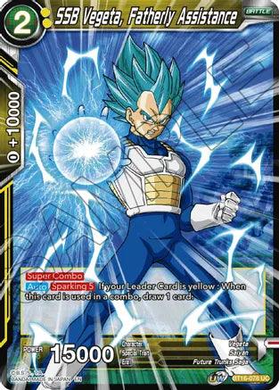 SSB Vegeta, Fatherly Assistance (BT16-078) [Realm of the Gods] (ONLINE ORDER ONLY)