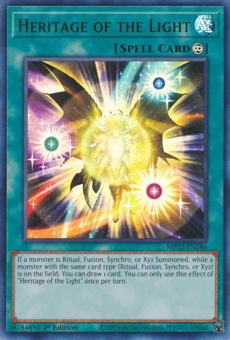 Heritage of the Light [MP22-EN186] Ultra Rare (ONLINE ORDER ONLY)