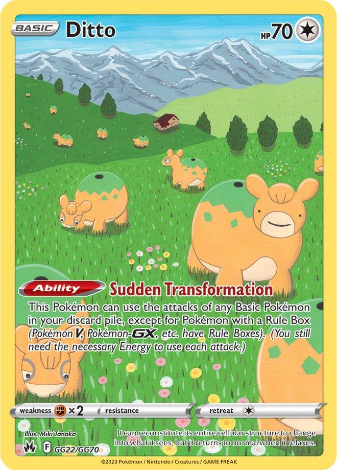 Ditto (GG22/GG70) [Sword & Shield: Crown Zenith] (Online Only)