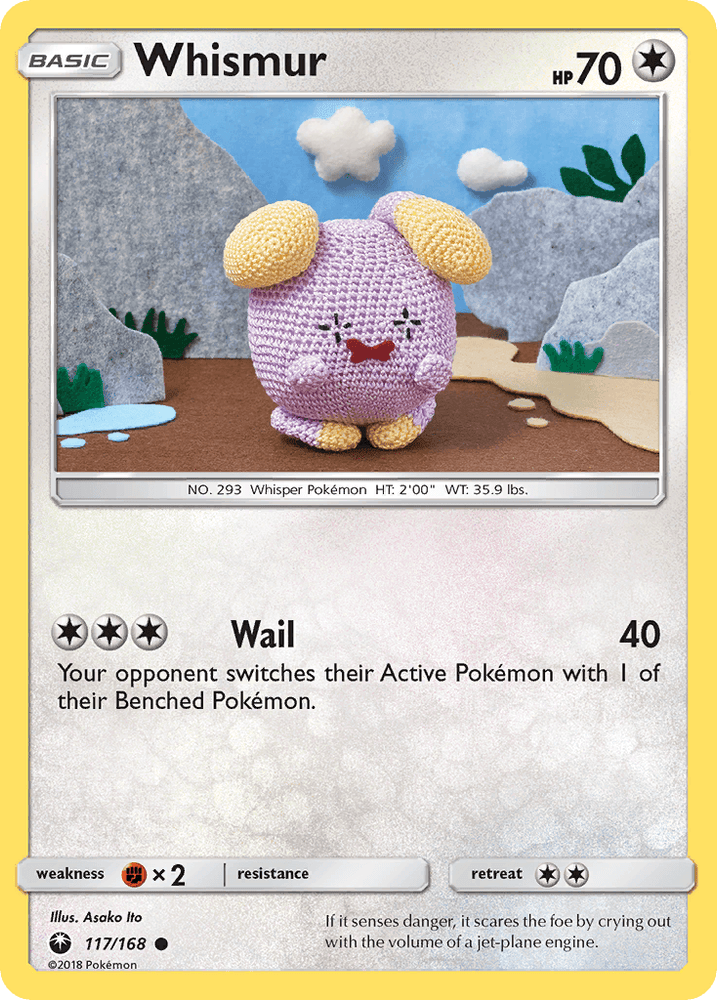 Whismur (117/168) [Sun & Moon: Celestial Storm] (Online Only)