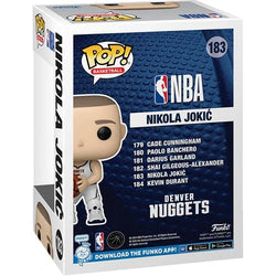 NBA Nuggets Nikola Jokic Funko Pop! Vinyl Figure #183 (ONLINE ORDER ONLY)