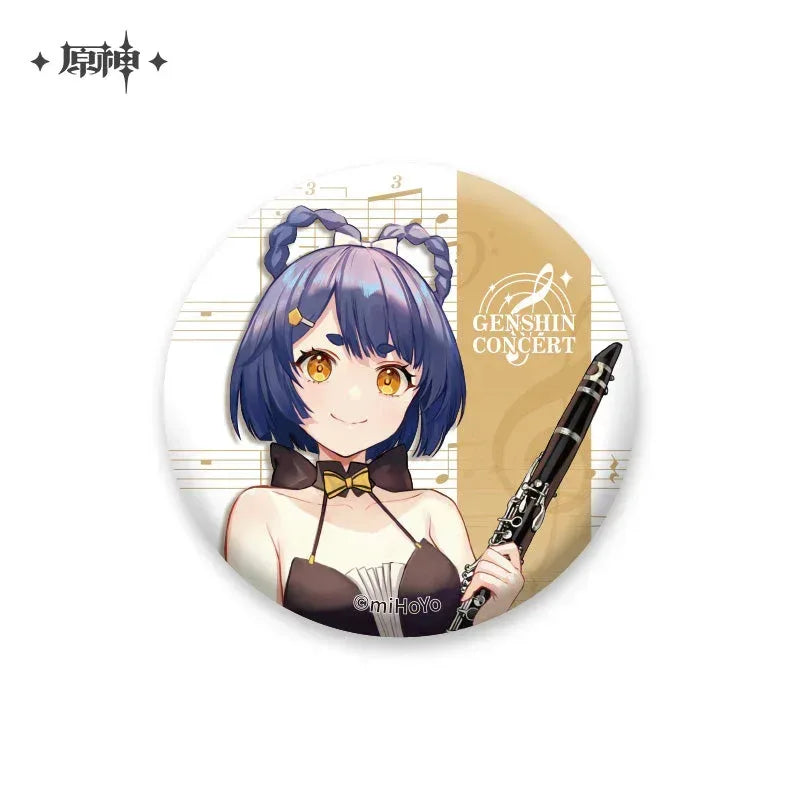 Genshin Impact Melodies of an Endless Journey Character Series Badge