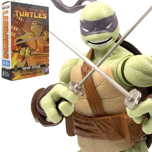 Teenage Mutant Ninja Turtles BST AXN IDW Action Figure and Comic Book Set - Select Figure(s) (Online Order Only)