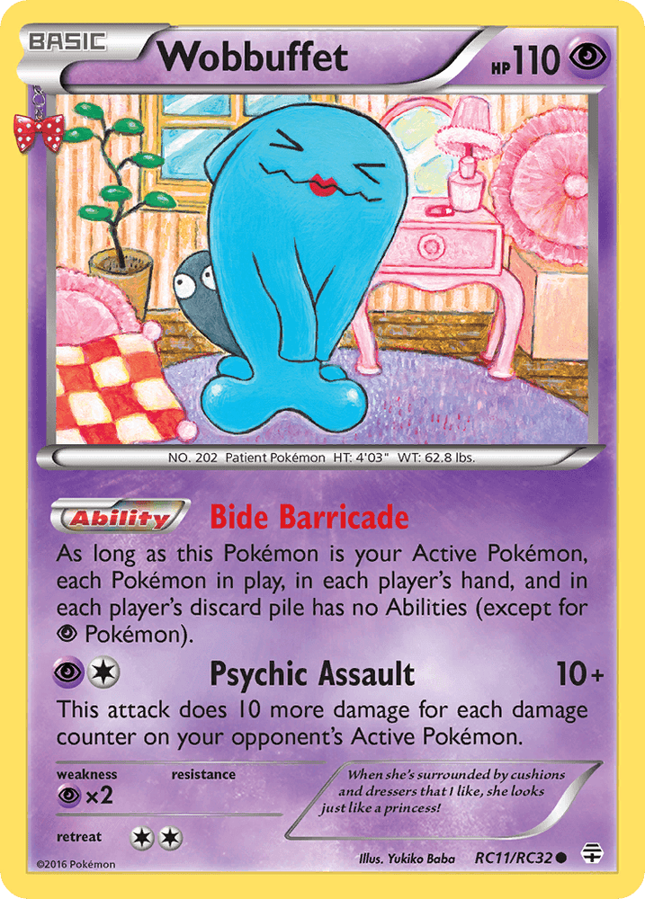 Wobbuffet (RC11/RC32) [XY: Generations] (Online Only)