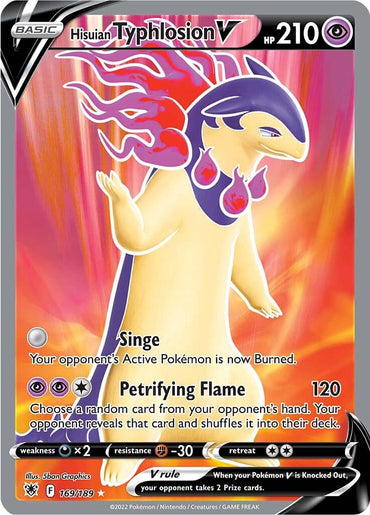 Hisuian Typhlosion V (169/189) [Sword & Shield: Astral Radiance] (Online Only)
