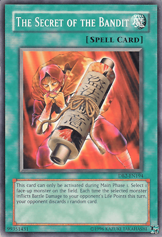 The Secret of the Bandit [DB2-EN194] Common (ONLINE ORDER ONLY)