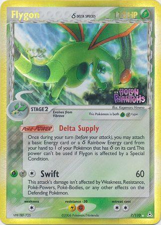 Flygon (7/110) (Delta Species) (Stamped) [EX: Holon Phantoms] (Online Only)