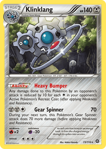 Klinklang (73/114) [XY: Steam Siege] (Online Only)