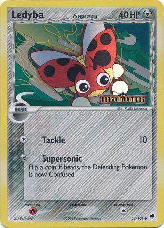 Ledyba (53/101) (Delta Species) (Stamped) [EX: Dragon Frontiers] (Online Only)
